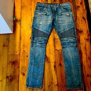Balmain Biker Jeans